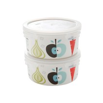 젠한국 런치 ISAK 원형 밀폐용기 H 750ml 2p 세트, 1세트, 단품