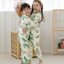 메이키즈 아동용 바나나냠냠 오가닉 보온내의
