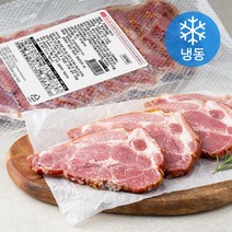 에쓰푸드 훈제목살스테이크 (냉동), 1000g, 1개