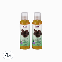 나우솔루션즈 퓨어 호호바 오일, 118ml, 4개