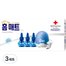 홈매트 리퀴드 에스 코드형 훈증기 + 리필 3p 세트, 3세트
