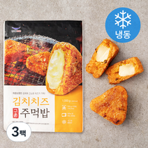 한우물 김치치즈 구운주먹밥 10개입 (냉동), 1000g, 3팩