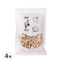 장흥표고버섯 원목 건 표고버섯 칩, 80g, 4개