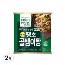 대상 푸드마크 땡초 골뱅이탕, 230g, 2개