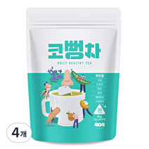 코뻥차 작두콩 우엉 도라지 페퍼민트 블랜딩 티백, 2g, 20개입, 4개