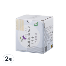 청청하루 6년근 도라지분말, 2개, 100g, 100g