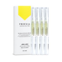 젤로젤로 큐티클 오일펜 프리지아, 3ml, 4개