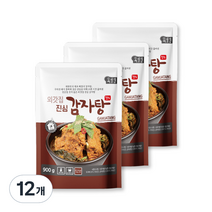 외갓집 진심 감자탕, 900g, 12개