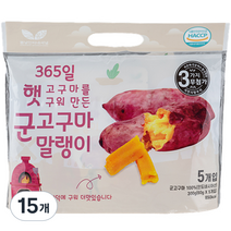 봄날 군고구마말랭이, 60g, 15개