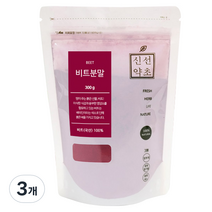 신선약초 레드비트 분말, 3개, 300g