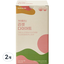 경남제약헬스케어 케어플러스 리셋다이어트 쾌변 클렌즈 100ml, 5포, 2개