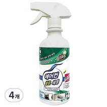 깔끄미 에어컨 살균 세정, 500ml, 4개