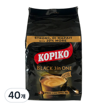 코피코 블랙 3 in 1 커피믹스, 10개입, 4개, 30g