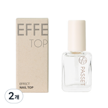 파셋 이펙트 네일 탑코트, 7ml, 2개