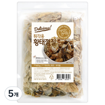 해맑은푸드 황태껍질, 400g, 5개