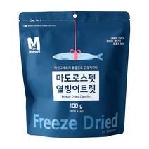 마도로스펫 반려동물 건조 트릿 간식 100g, 열빙어, 1개