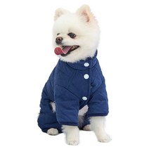 펫츠랜드 반려동물 베베 누빔 올인원, 네이비