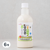 프레시오늘 신선냉장 장단콩 꿀콩국, 500ml, 6개
