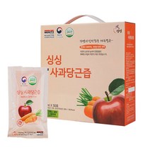 싱싱 사과당근즙 50p, 5000ml, 1개