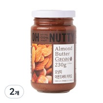 오넛티 아몬드버터 카카오, 230g, 2개