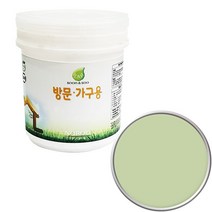 순앤수 방문 가구용 페인트 1L, 모스그린 NR4081