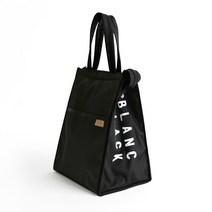 블랑블랙 보온보냉 쿨러백 14L, 블랙