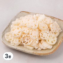 국내산 연근채, 1kg, 3봉
