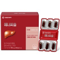 대웅제약 에너씨슬 밀크씨슬, 60정, 1개