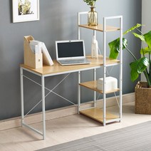 조은세상 H형 책상 1000, 화이트