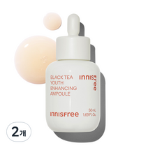 이니스프리 블랙티 유스 앰플, 50ml, 2개