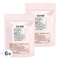 자연초 인진쑥환, 6개, 300g