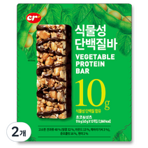 씨알로 식물성 단백질바 12p, 2개, 516g