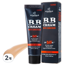 비타할로 썬비비포맨 50ml SPF50+PA+++, 2개
