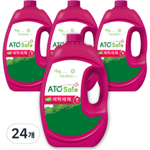 아토세이프 용기형 액상세제 본품, 2.5L, 24개