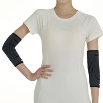 포딜 감탄 팔꿈치 보호대 블랙, 2개