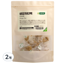 자연지인 생강차 티백, 1g, 100개입, 2개
