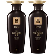 려 진생보 두피모발영양 샴푸, 2개, 400ml