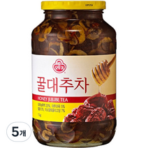 오뚜기 꿀대추차, 1kg, 1개입, 5개