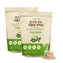 비타민마을 온가족 초유 식물성 단백질 파우더, 1008g, 2개