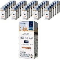 바디랩 아임 귀리 두유 무가당, 190ml, 96개