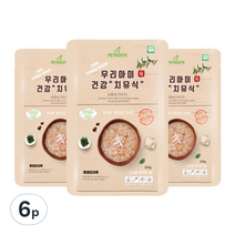 펫루트 우리아이 치유식 반려견 영양죽, 오리, 120g, 6p