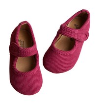 베이비잼 여아용 골덴 솔라 플랫구두