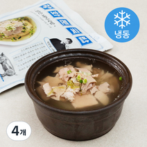 광화문국밥 맑은 돼지국밥 (냉동), 600g, 4개