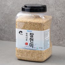 엉클탁 2021년 햇곡 씻어나온 찰현미, 4kg, 1통