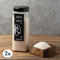 도정공장 신동진 백미, 1kg, 2통