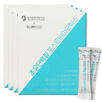 슬리무드 초유단백질 포스트바이오틱스 2000mg x 30p, 60g, 4개