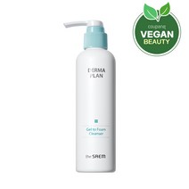 더샘 더마 플랜 젤 투 폼 클렌저, 180ml, 1개
