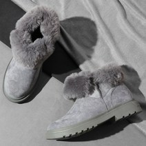 SNRD 여성용 방한털 패딩부츠 SN578