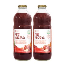 바로푸드 물 넣지 않은 레알 NFC ABC주스, 1L, 2개
