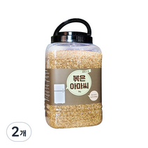 냉장고쏙 볶은 아마씨, 3kg, 2개